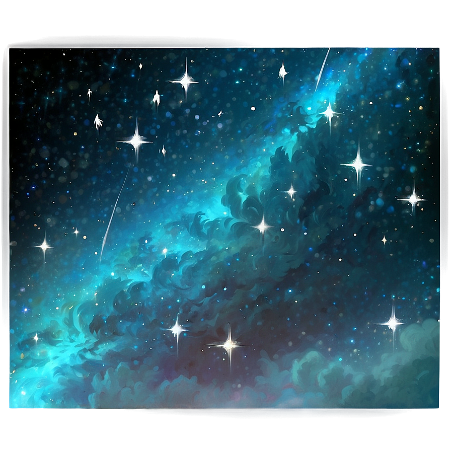 Dazzling Starry Sky Png Oht27