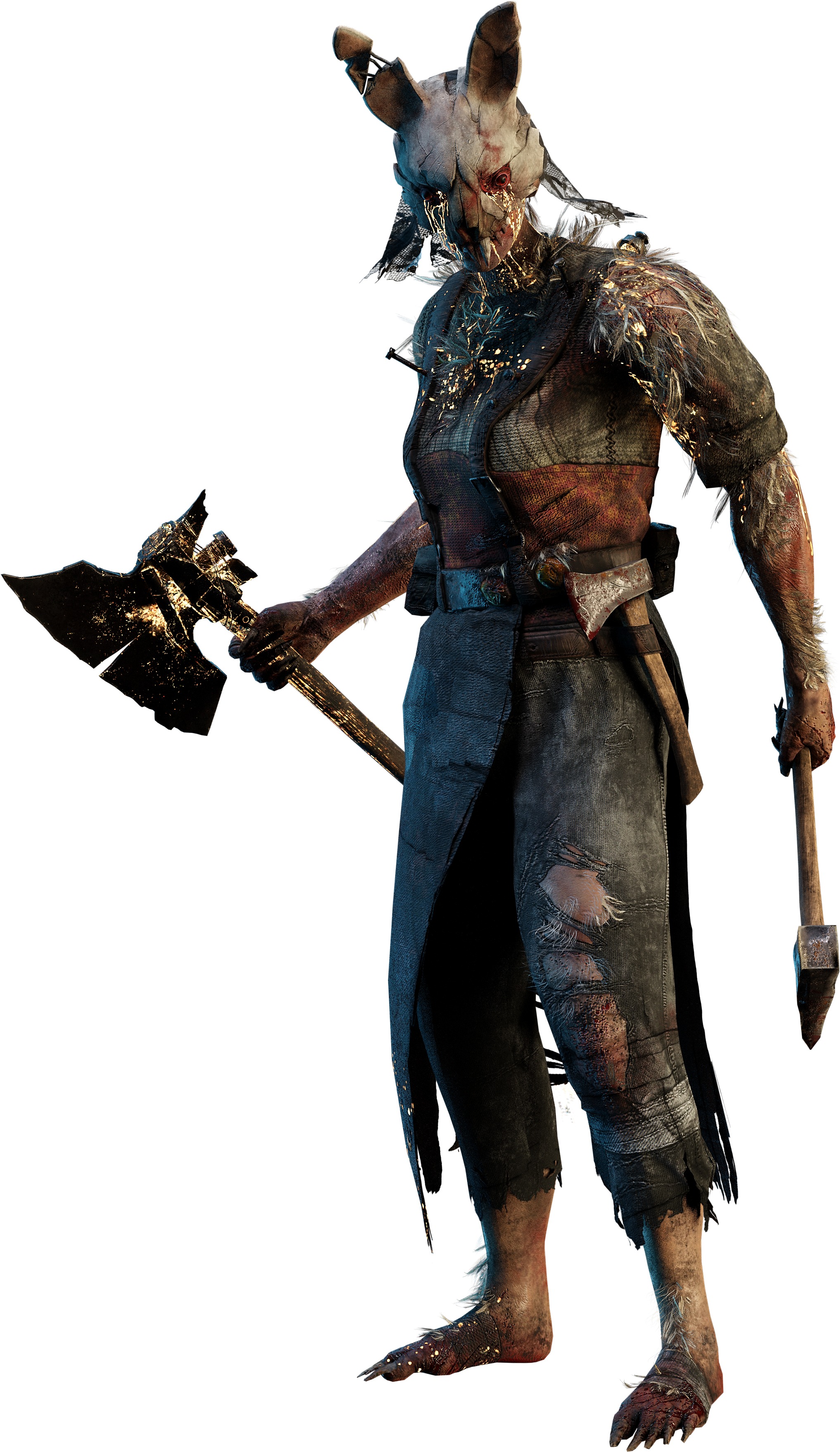 Dead By Daylight Killer The Huntress PNG with transparent background