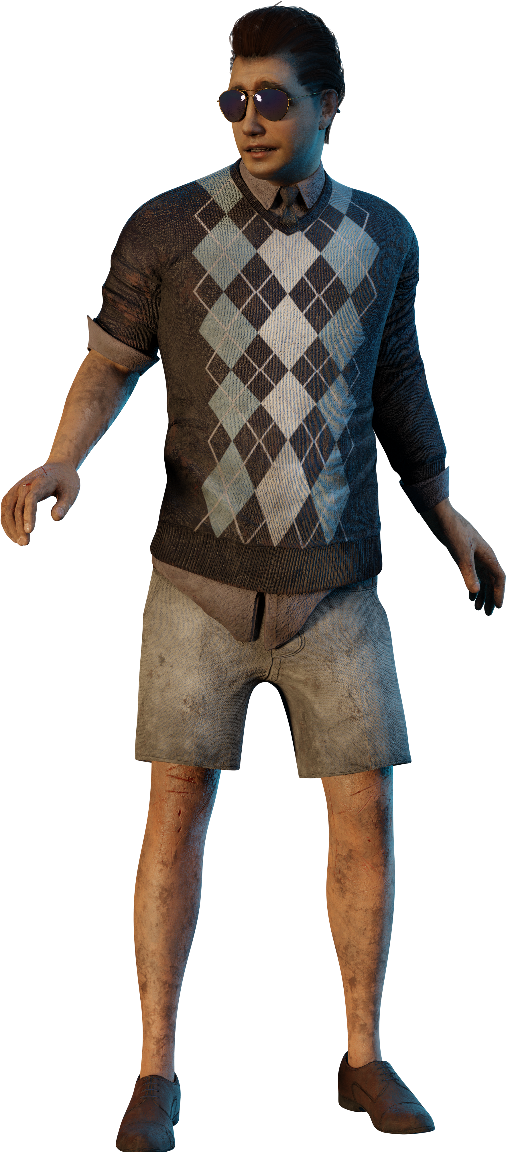 Dead By Daylight Stylish Survivor Character PNG with transparent background