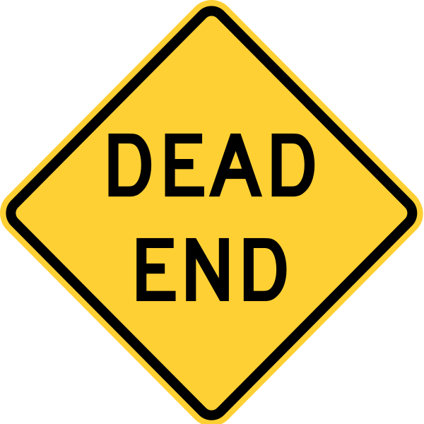 Dead End Traffic Sign, HD Png Download PNG with transparent background
