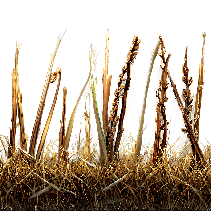 Dead Grass Close-up Png 19