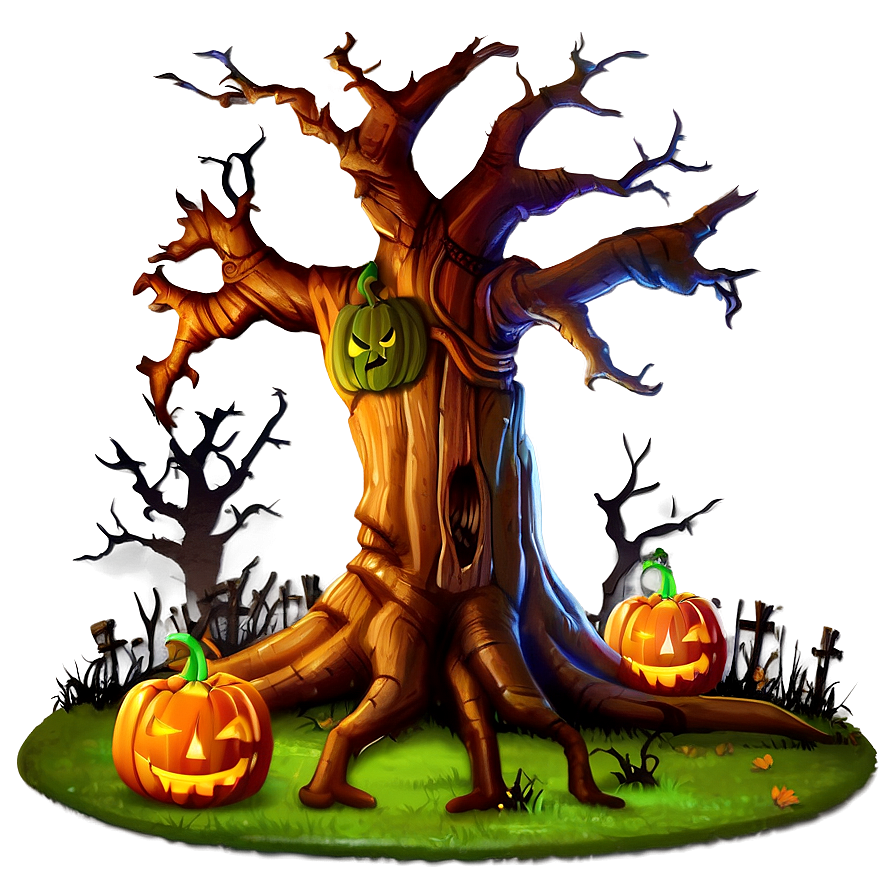 Dead Tree Halloween Png Brf