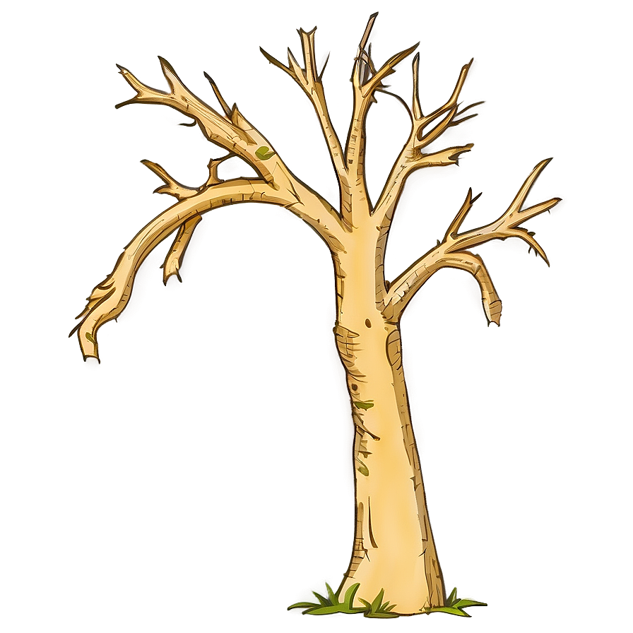 Dead Tree Sketch Png 57