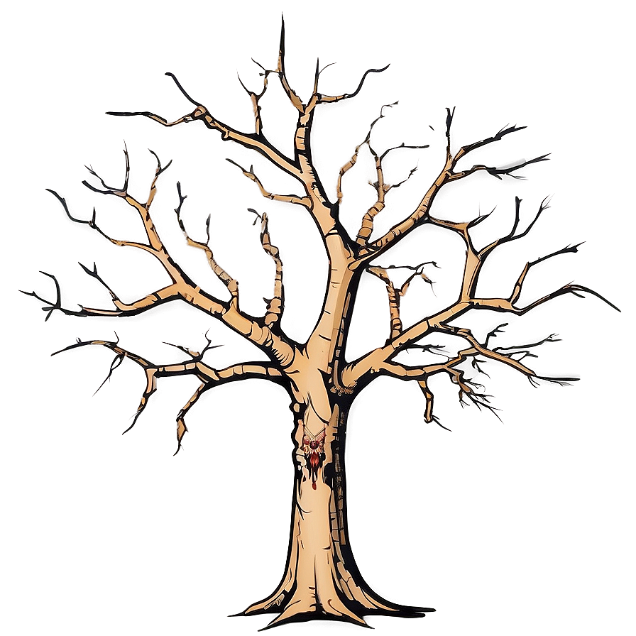 Dead Tree Tattoo Design Png Cus