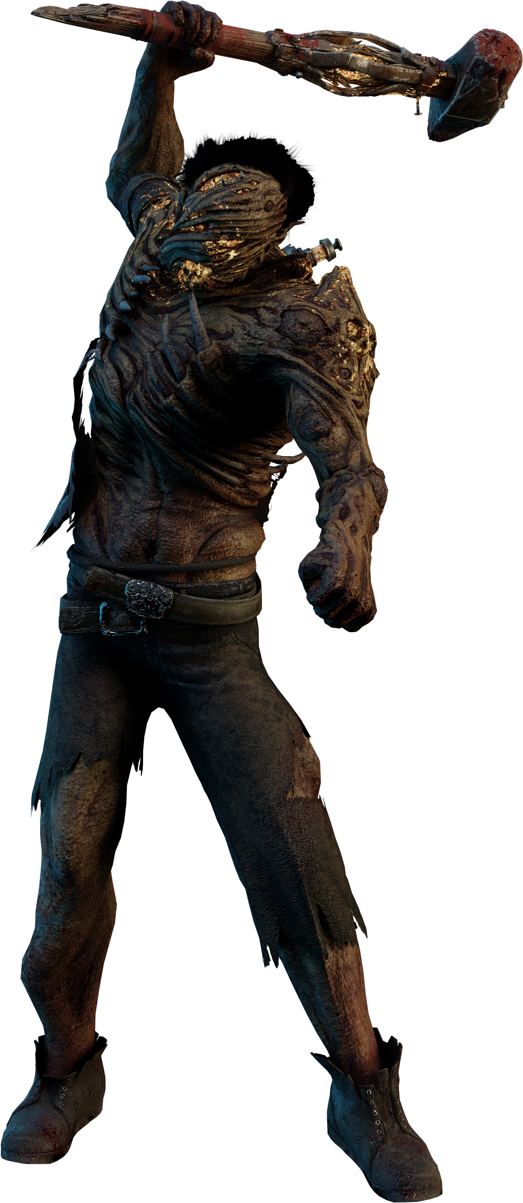 Dead_by_ Daylight_ The_ Wraith_ Character PNG with transparent background