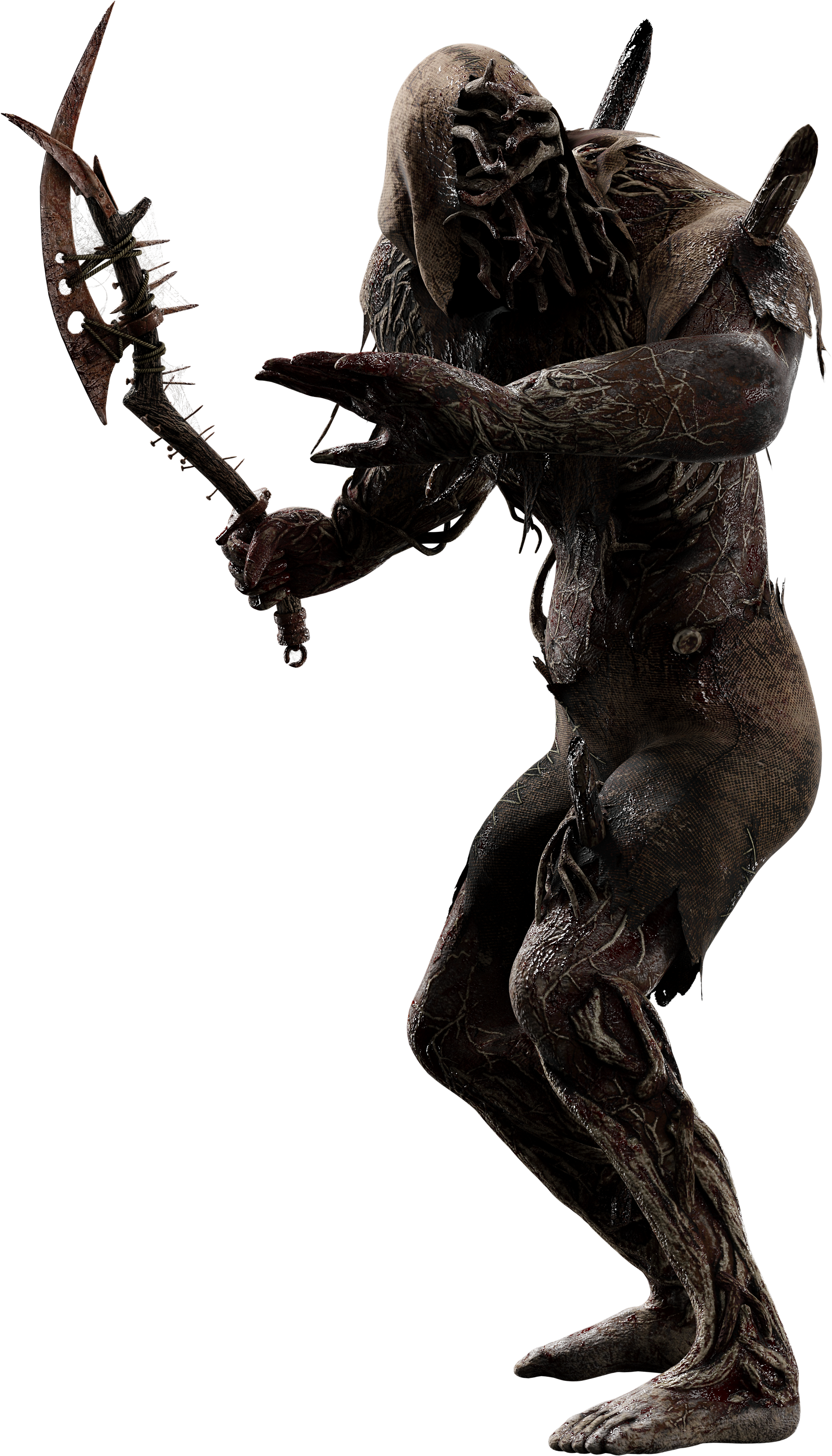 Dead_by_ Daylight_ The_ Wraith_ Character PNG with transparent background