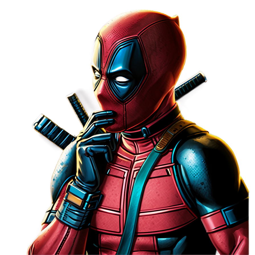 Deadpool Anime Style Png 36