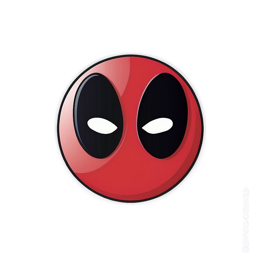 Deadpool Cartoon Style PNG 3 PNG with transparent background