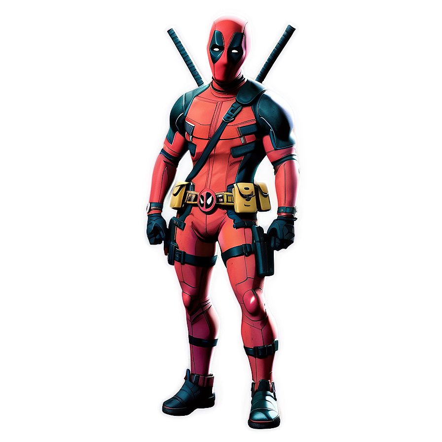 Deadpool Casual Outfit Png 32