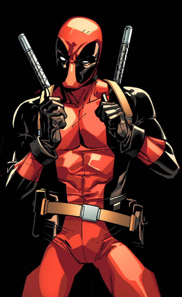 Deadpool And Marvel Image - Deadpool, HD Png Download PNG with transparent background