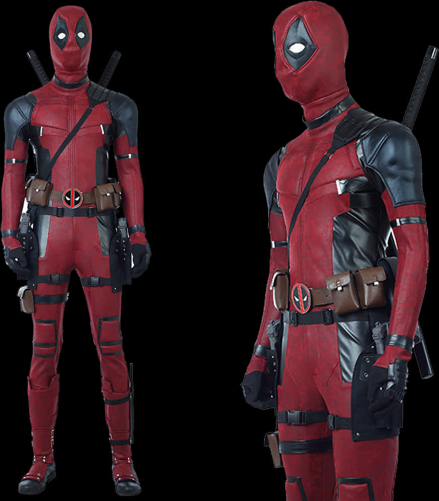 Deadpool Png Background Images - Deadpool Costume, Transparent Png PNG with transparent background
