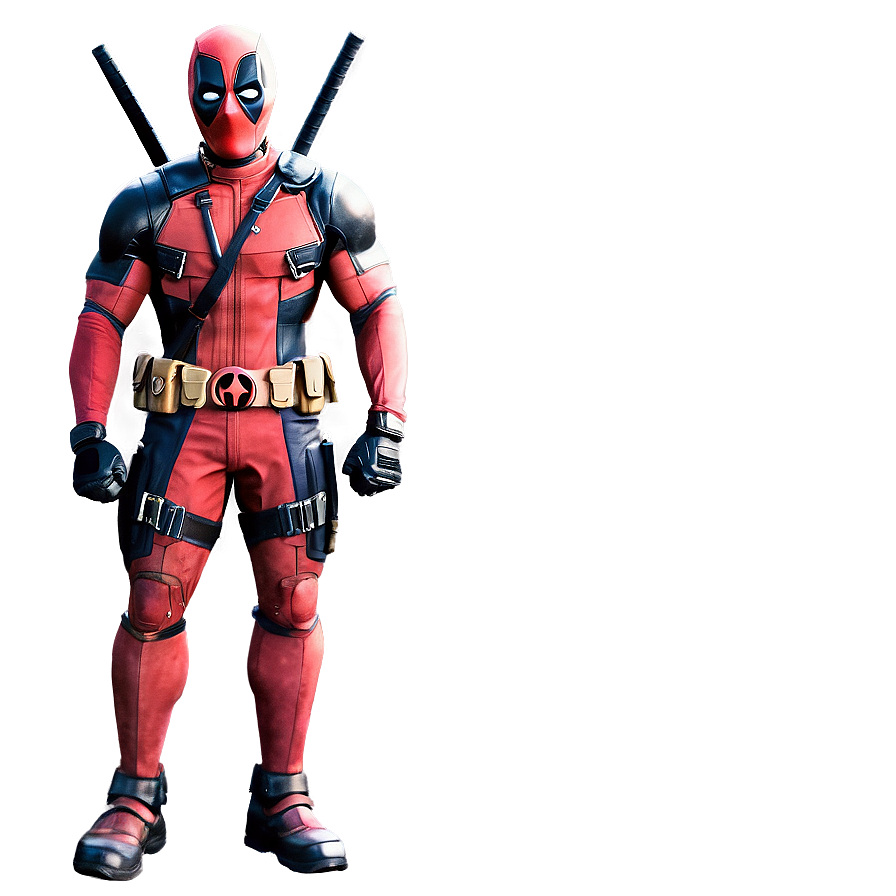 Deadpool Full Body Shot PNG 44 PNG with transparent background