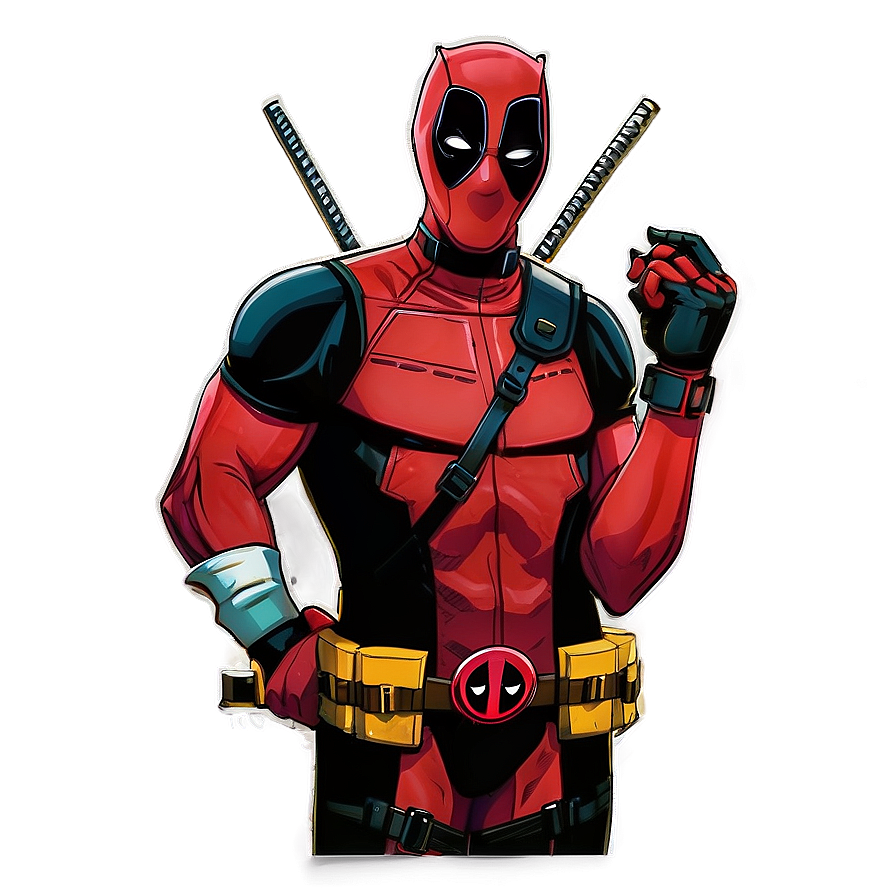 Deadpool Hipster Variation Png Qde