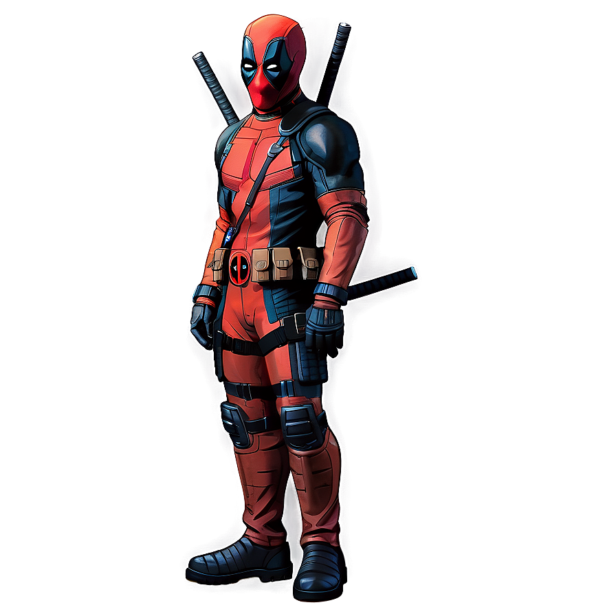 Deadpool In Space Suit Png Btx