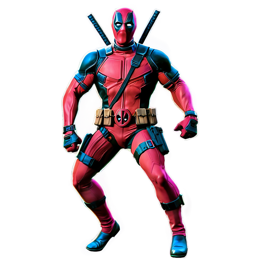 Deadpool Retro 80s Style Png 71