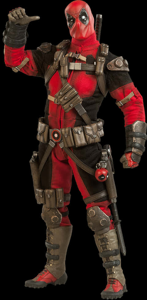 Deadpool Figure, HD Png Download PNG with transparent background