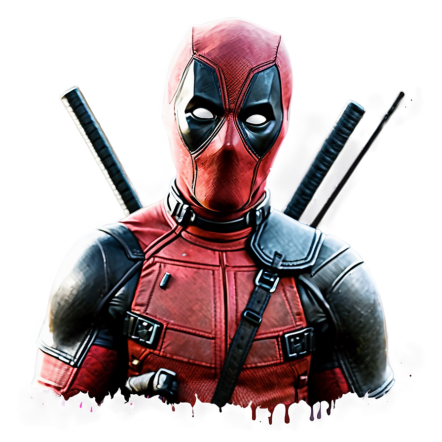 Deadpool Watercolor Art Png Irq