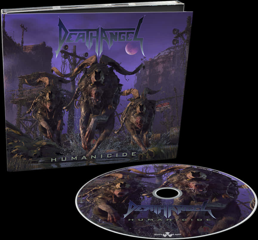 Death Angel Humanicide Cd, HD Png Download PNG with transparent background