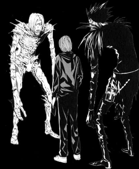 Death Note Ryukand Characters