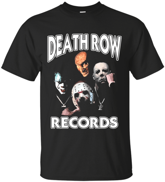 Death Row Records Horror Mashup T Shirt