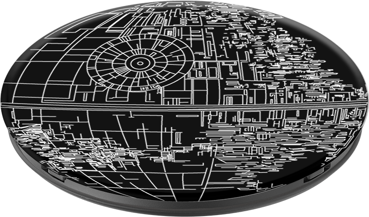 Death Star Aluminum, Popsockets, HD Png Download PNG with transparent background