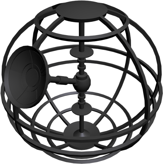 Death Star Model Rendering