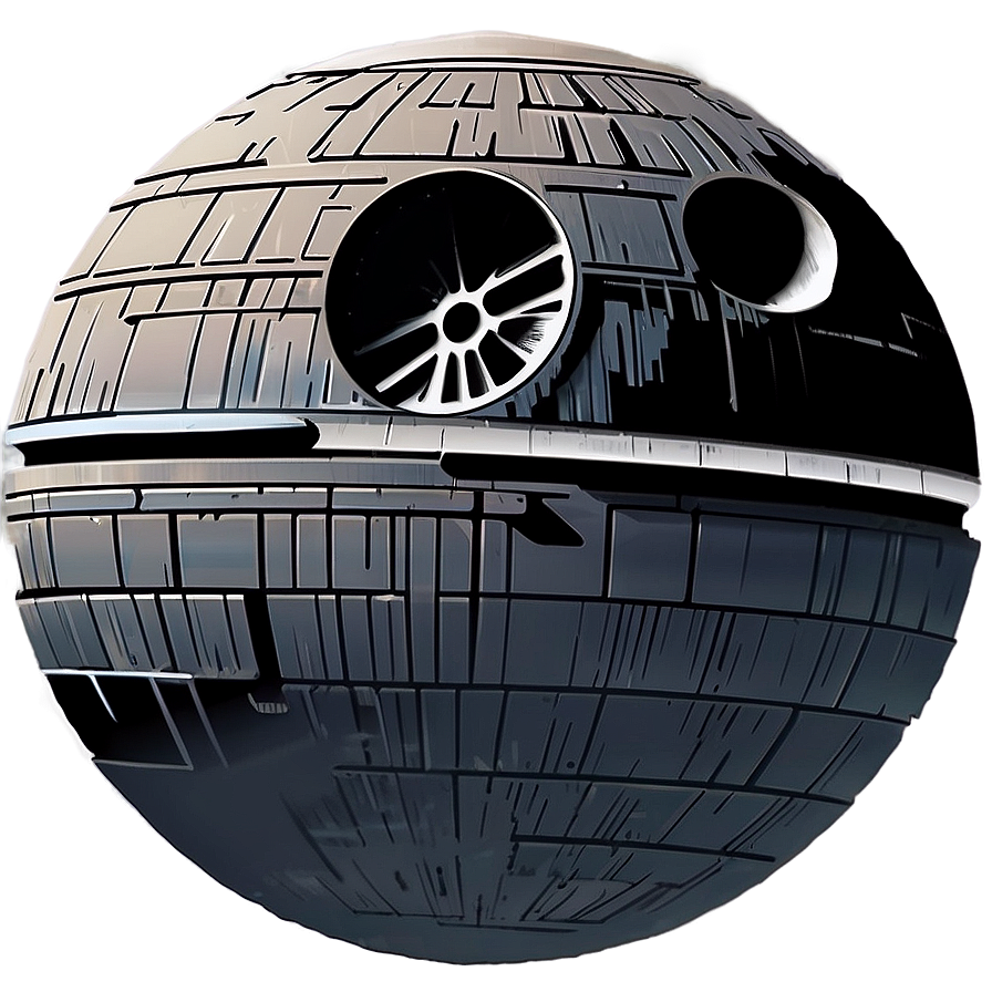 Death Star Silhouette Png 05252024