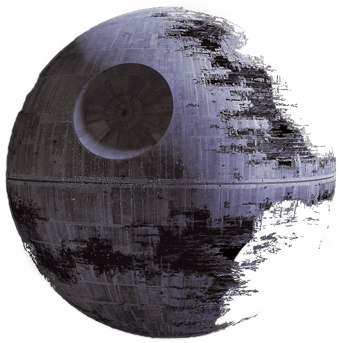Black Star - Star Wars Death Star, HD Png Download PNG with transparent background