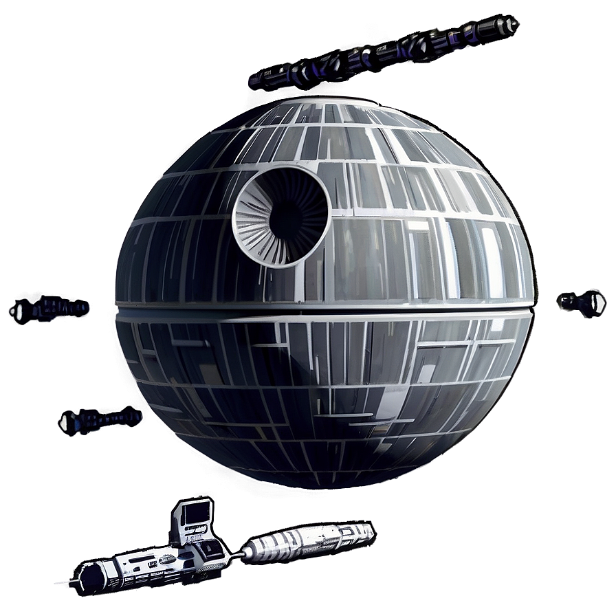 Death Star Spacecraft Png Gqn