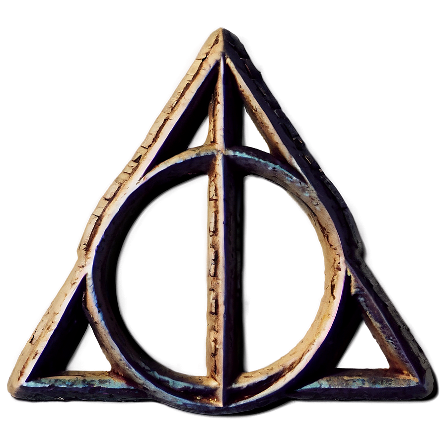 Deathly Hallows Sign PNG 05032024 PNG with transparent background