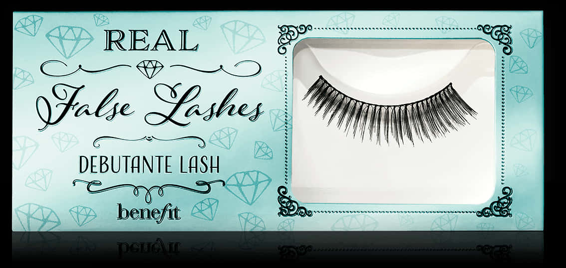 Debutante False Lashes Packaging