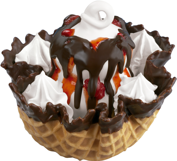 Peanut Buster® Parfait - Dairy Queen Waffle Bowl, HD Png Download PNG with transparent background