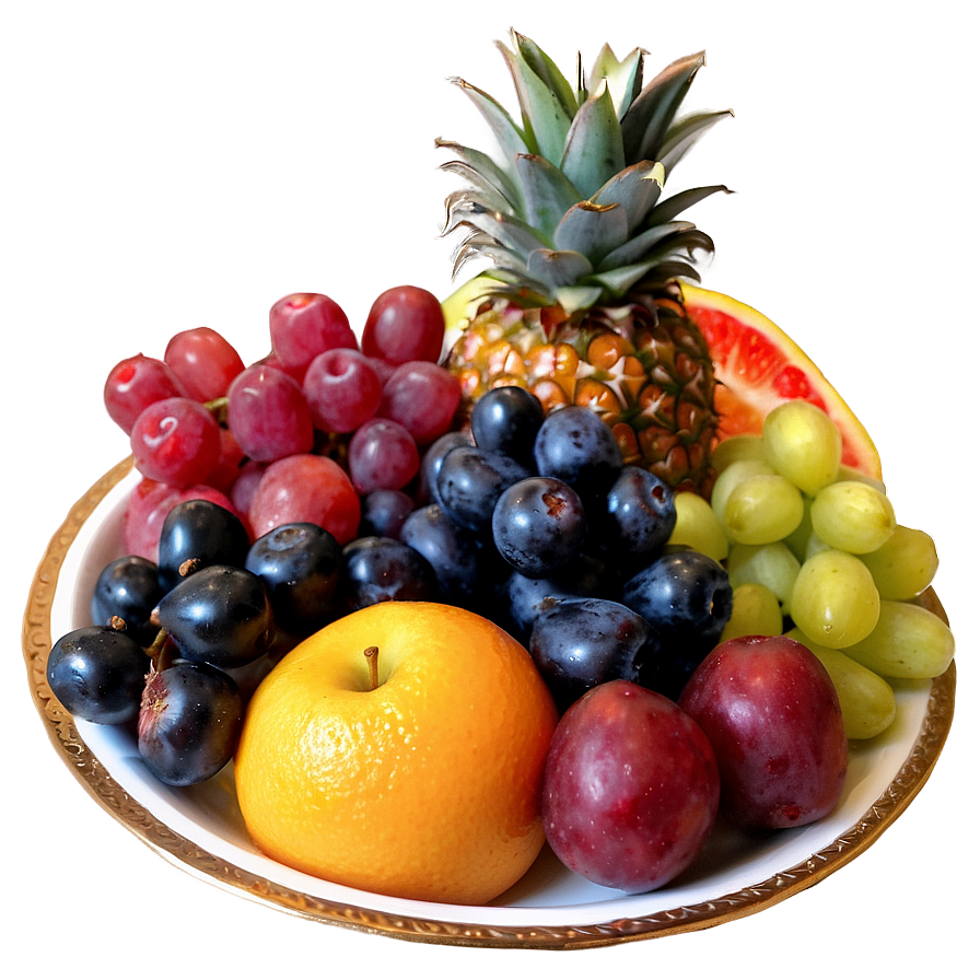 Decadent Fruit Platter Png 06132024