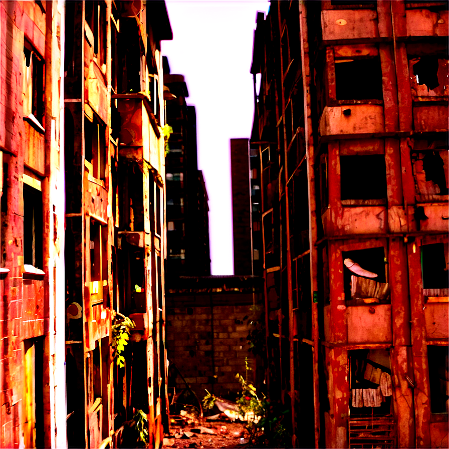 Decayed Urban Environment Png Lhc75