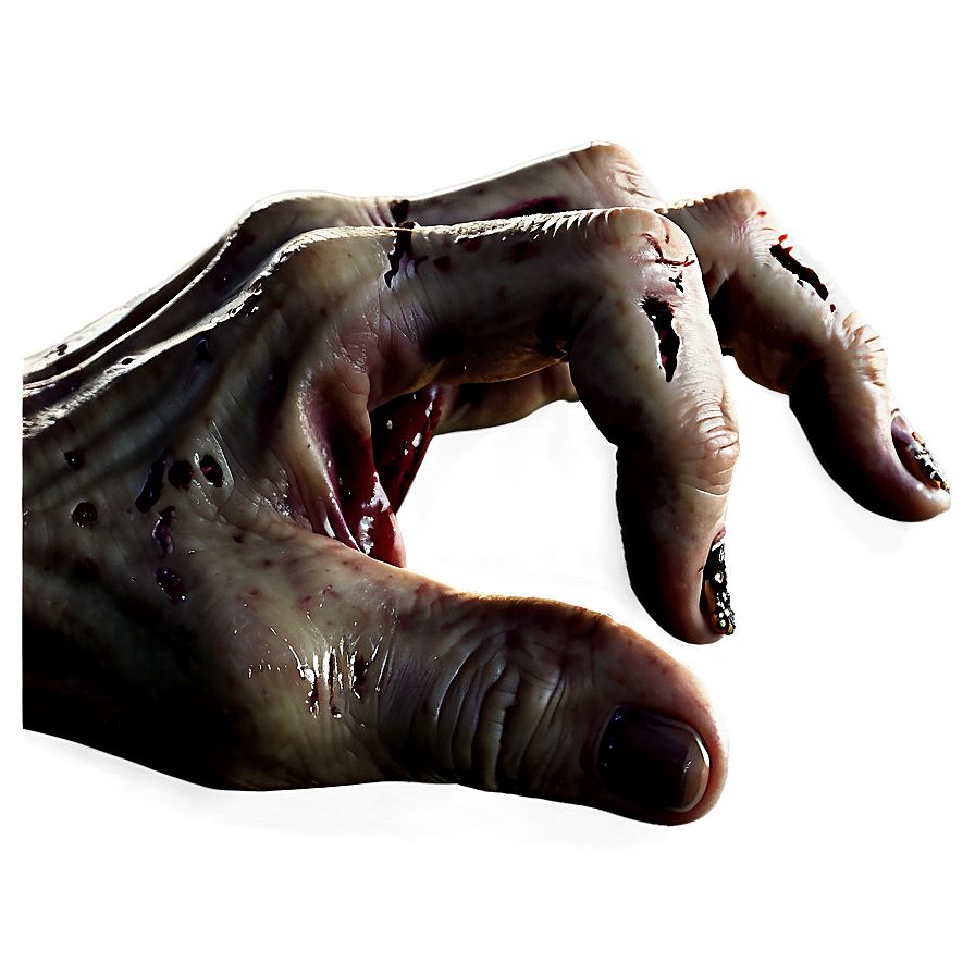 Decayed Zombie Hand Png 75