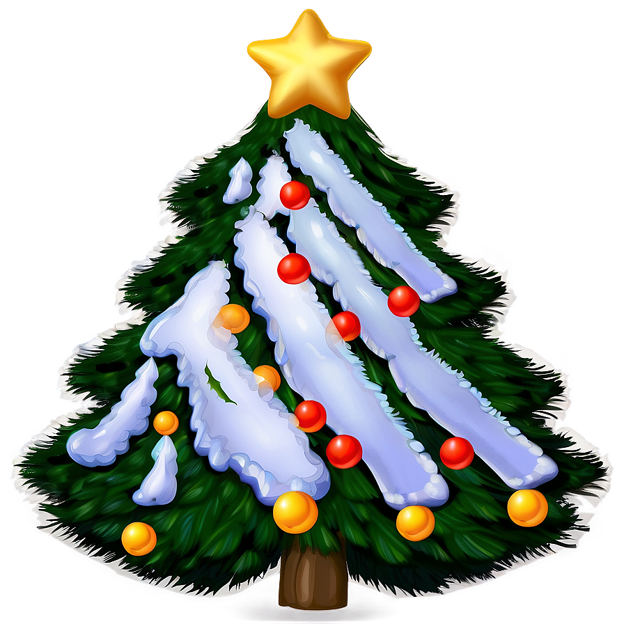 December Christmas Tree PNG 06202024 PNG with transparent background