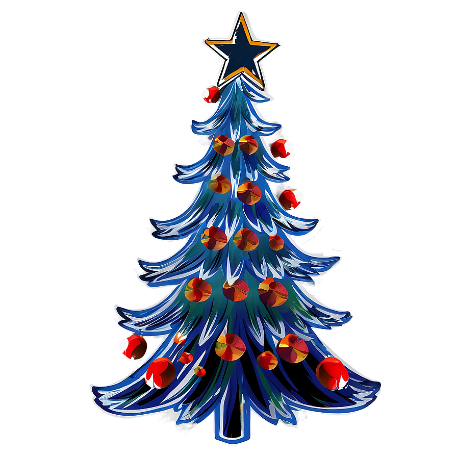 December Christmas Tree Png 86