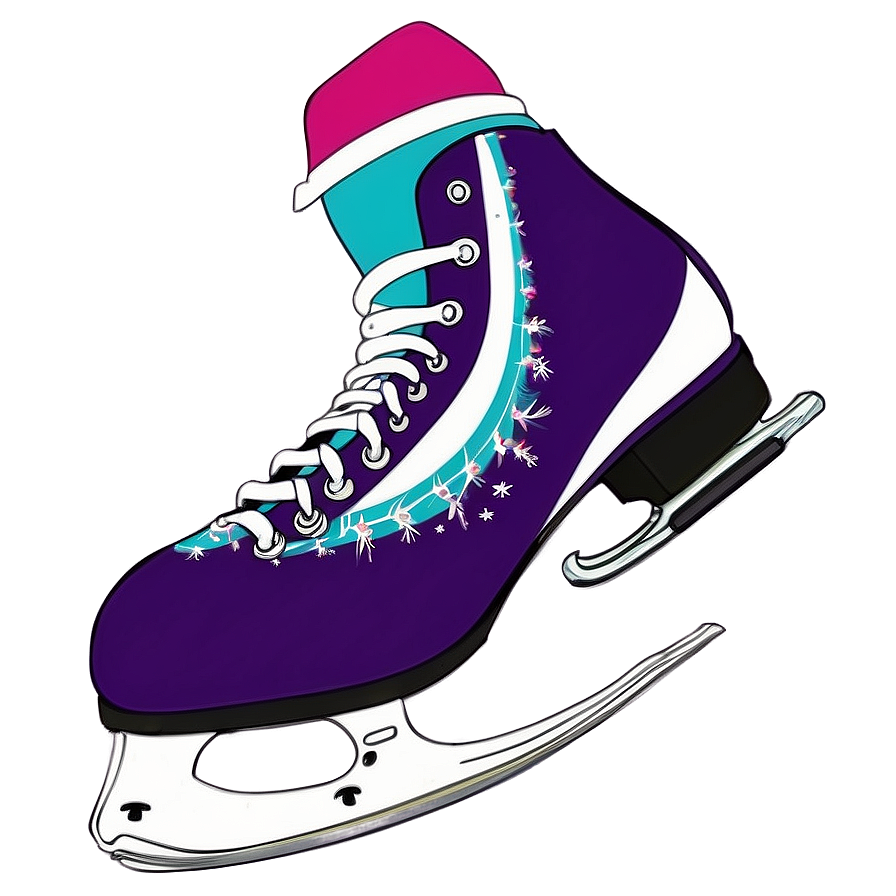 December Ice Skates Png 43