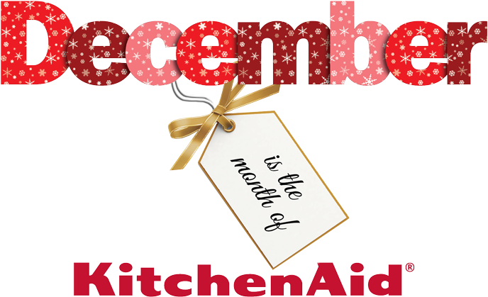 December Kitchen Aid Promotion PNG with transparent background