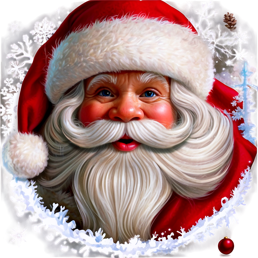 December Santa Claus Png Vvx49