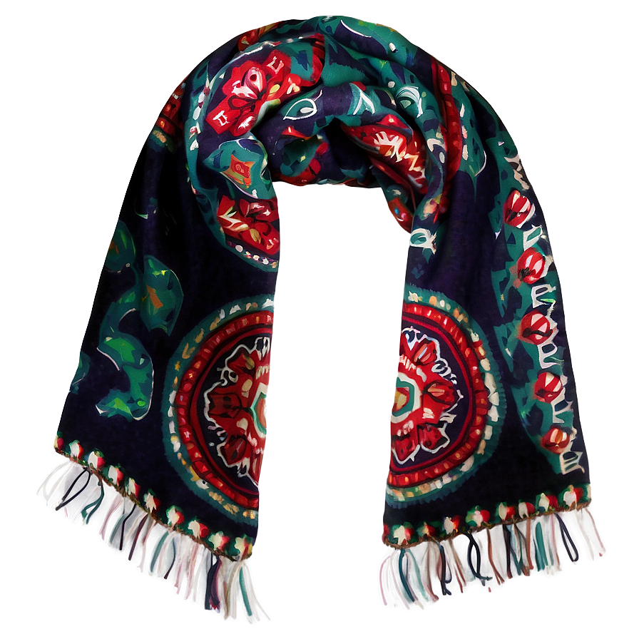 December Winter Scarf Png 58