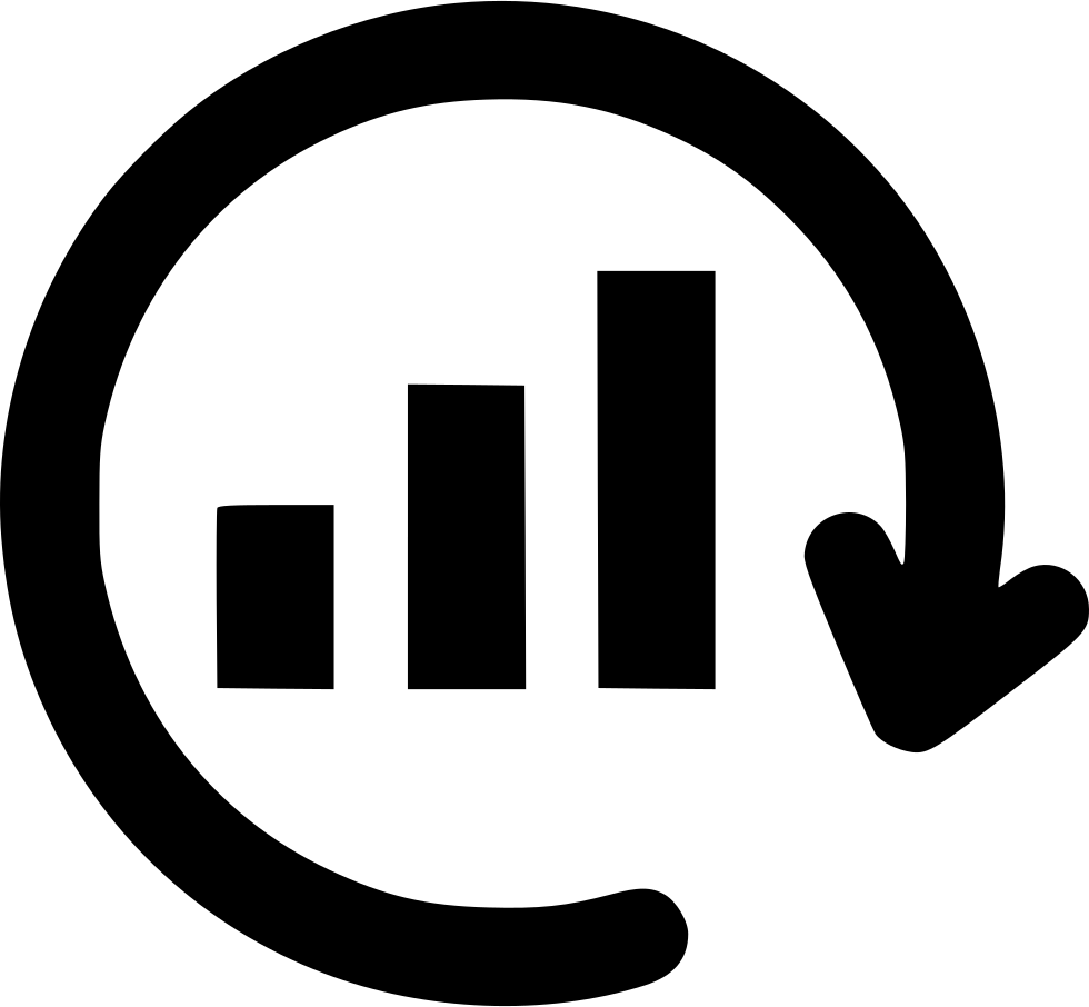 Graph Cycle Regraph Analytic - Analytic Icon, HD Png Download PNG with transparent background