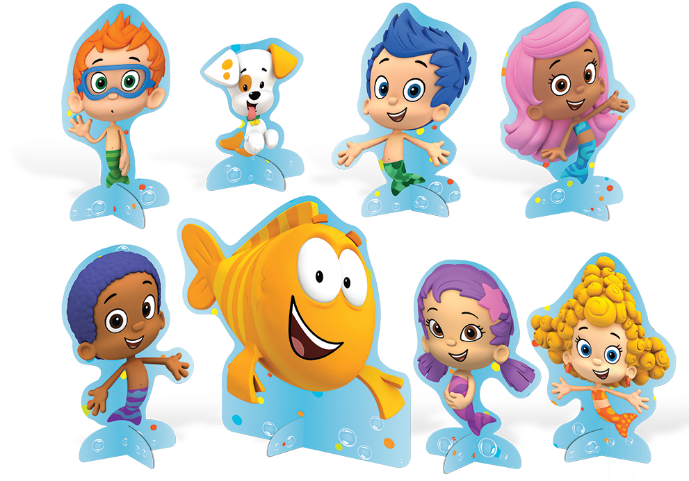 Decoração De Mesa Bubble Guppies , Png Download - Bubble Guppies, Transparent Png PNG with transparent background