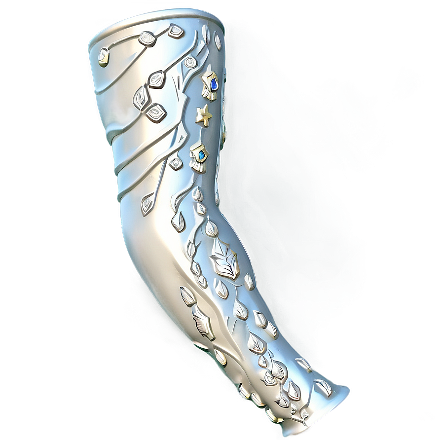 Decorated Arm Cast PNG vvg PNG with transparent background