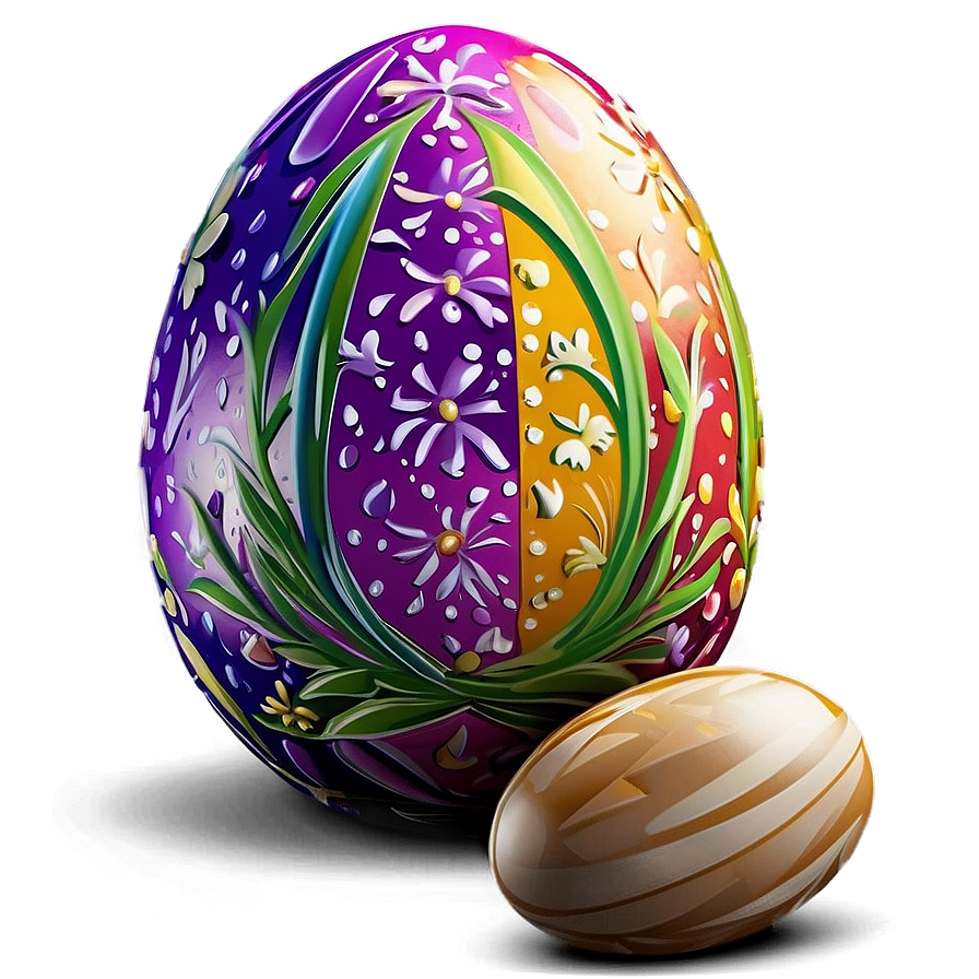 Decorated Easter Egg PNG psw32 PNG with transparent background
