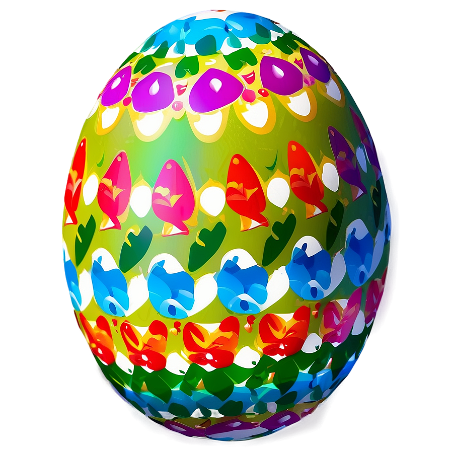 Decorated Easter Egg PNG udh PNG with transparent background