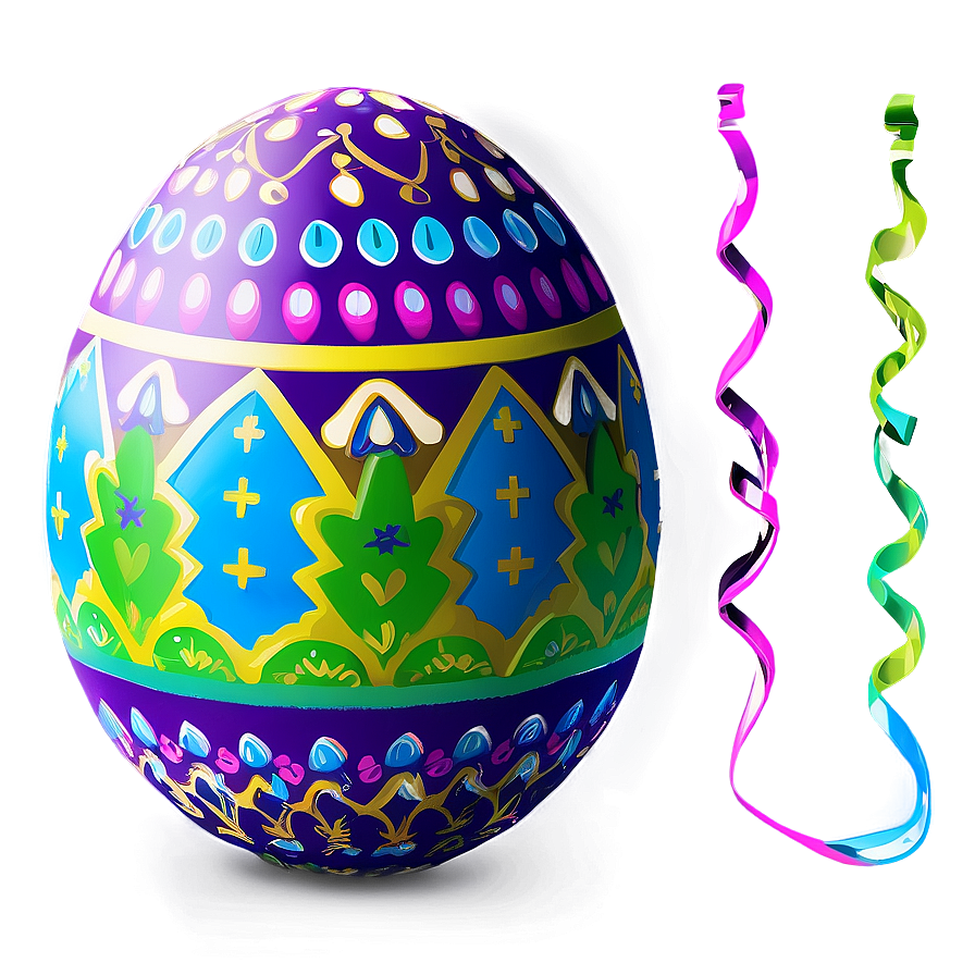 Decorated Easter Egg Png Ycp