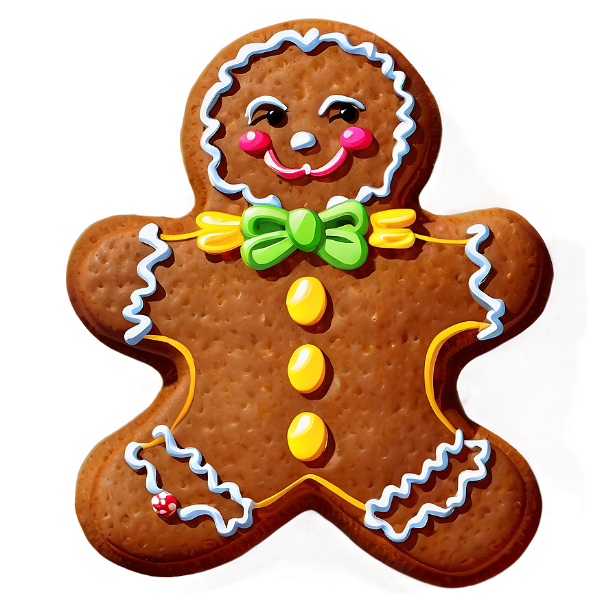 Decorated Gingerbread PNG 25 PNG with transparent background