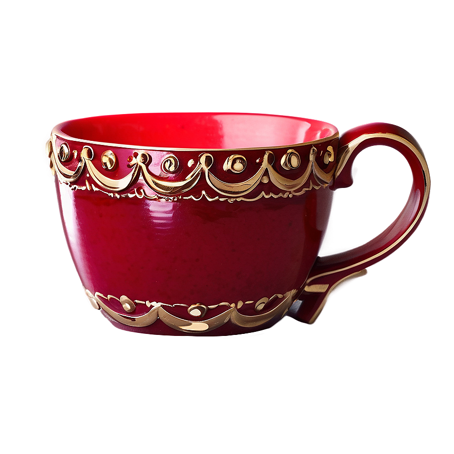 Decorated Red Cup Png 34