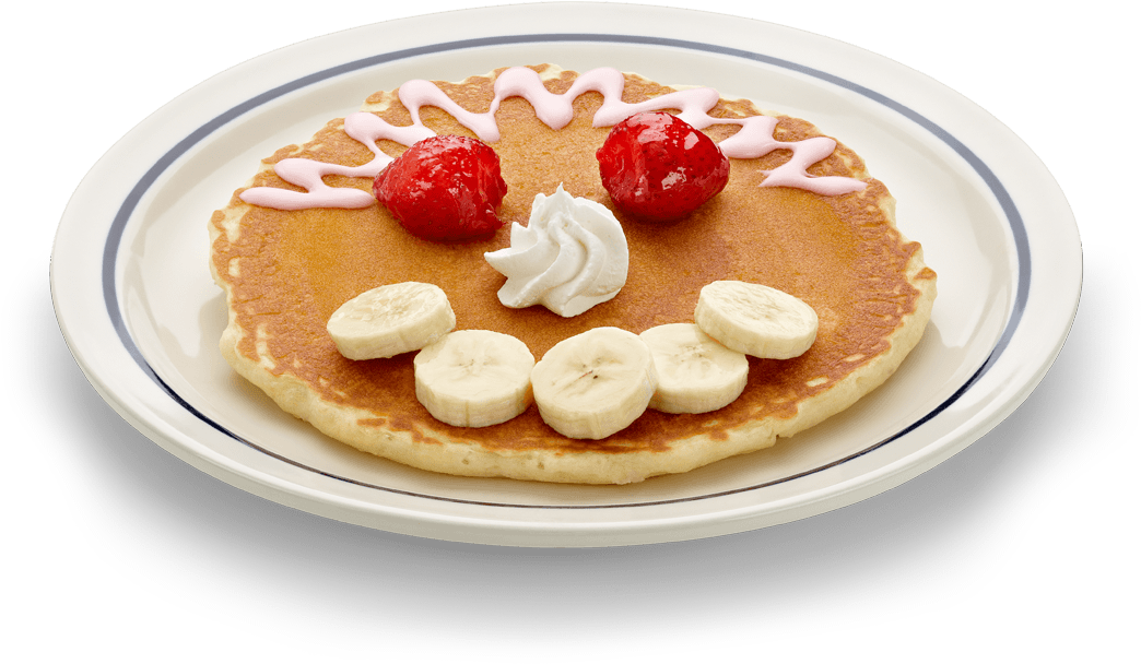 Ihop Kids Pancake, HD Png Download PNG with transparent background